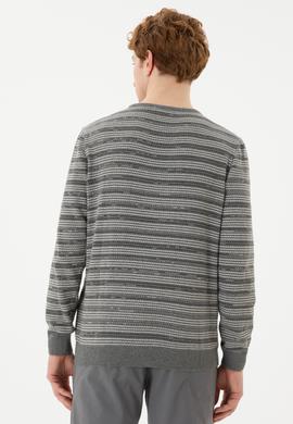 Erkek Gri Melanj Kazak - 50252197027