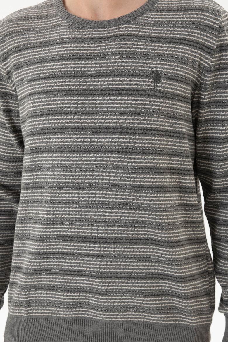 Erkek Gri Melanj Kazak - 50252197027