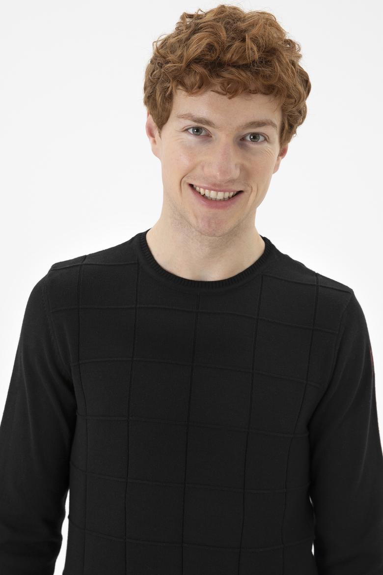 Erkek Siyah Kazak - 50252303043