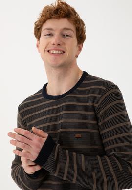 Erkek Lacivert Kazak - 50253954008