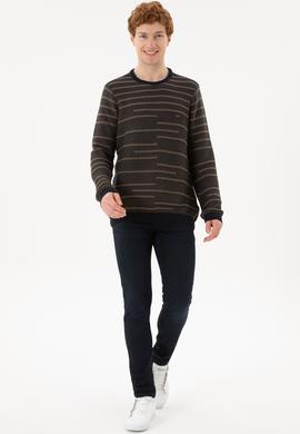 Erkek Lacivert Kazak - 50253954008