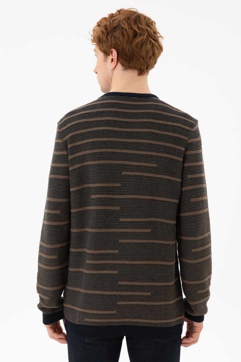 Erkek Lacivert Kazak - 50253954008