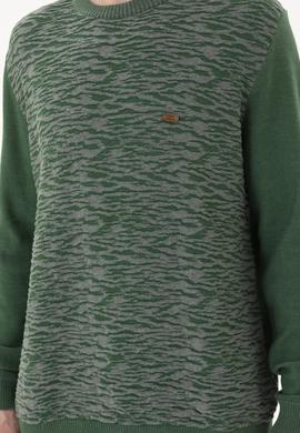 Erkek Yeşil Kazak - 50256638017