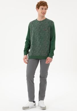 Erkek Yeşil Kazak - 50256638017