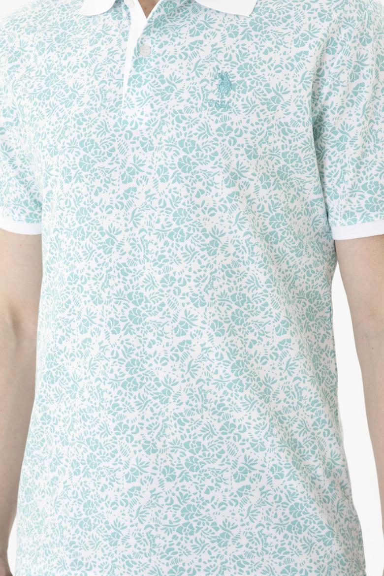 Erkek Mint Polo Yaka Tişört - 50263268043