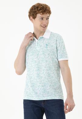 Erkek Mint Polo Yaka Tişört - 50263268043