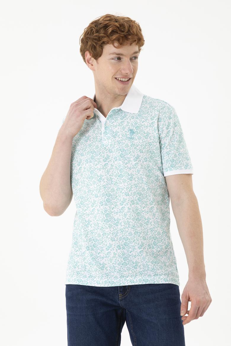 Erkek Mint Polo Yaka Tişört - 50263268043