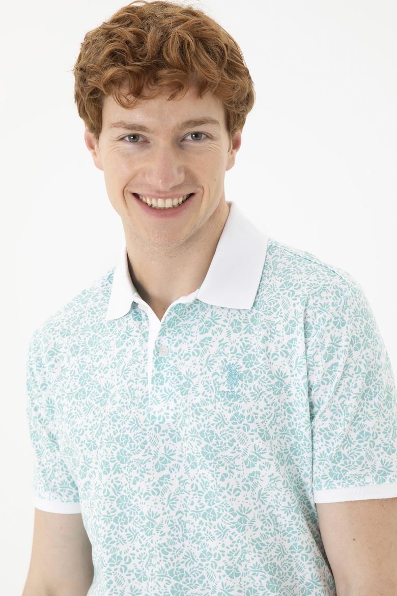 Erkek Mint Polo Yaka Tişört - 50263268043