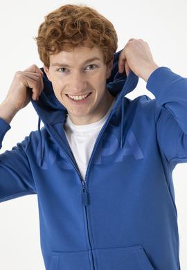 Erkek Saks Örme Hırka - 50269394116