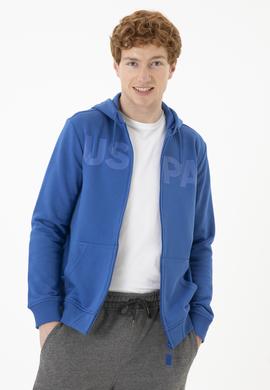 Erkek Saks Örme Hırka - 50269394116