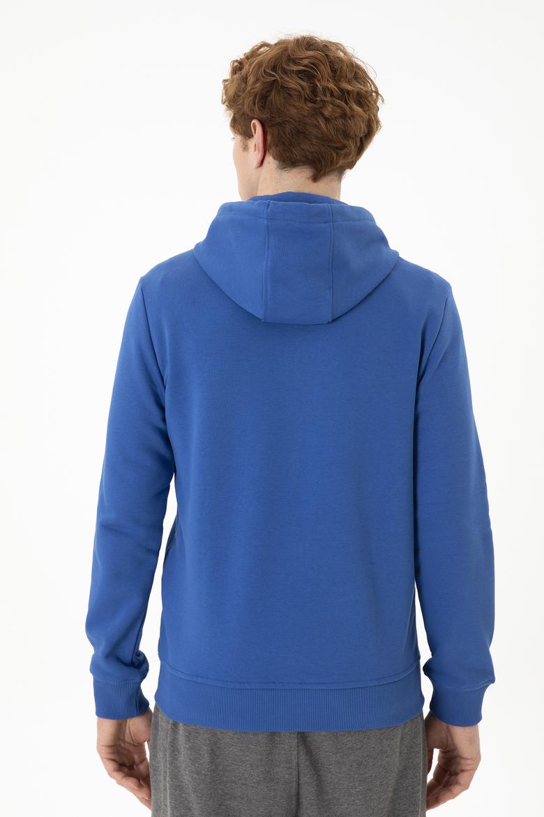 Erkek Saks Örme Hırka - 50269394116