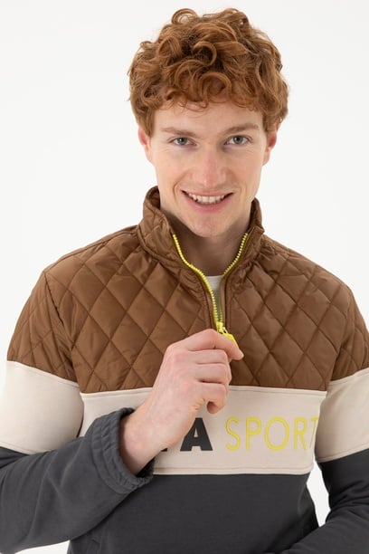 Erkek Antrasit Sweatshirt