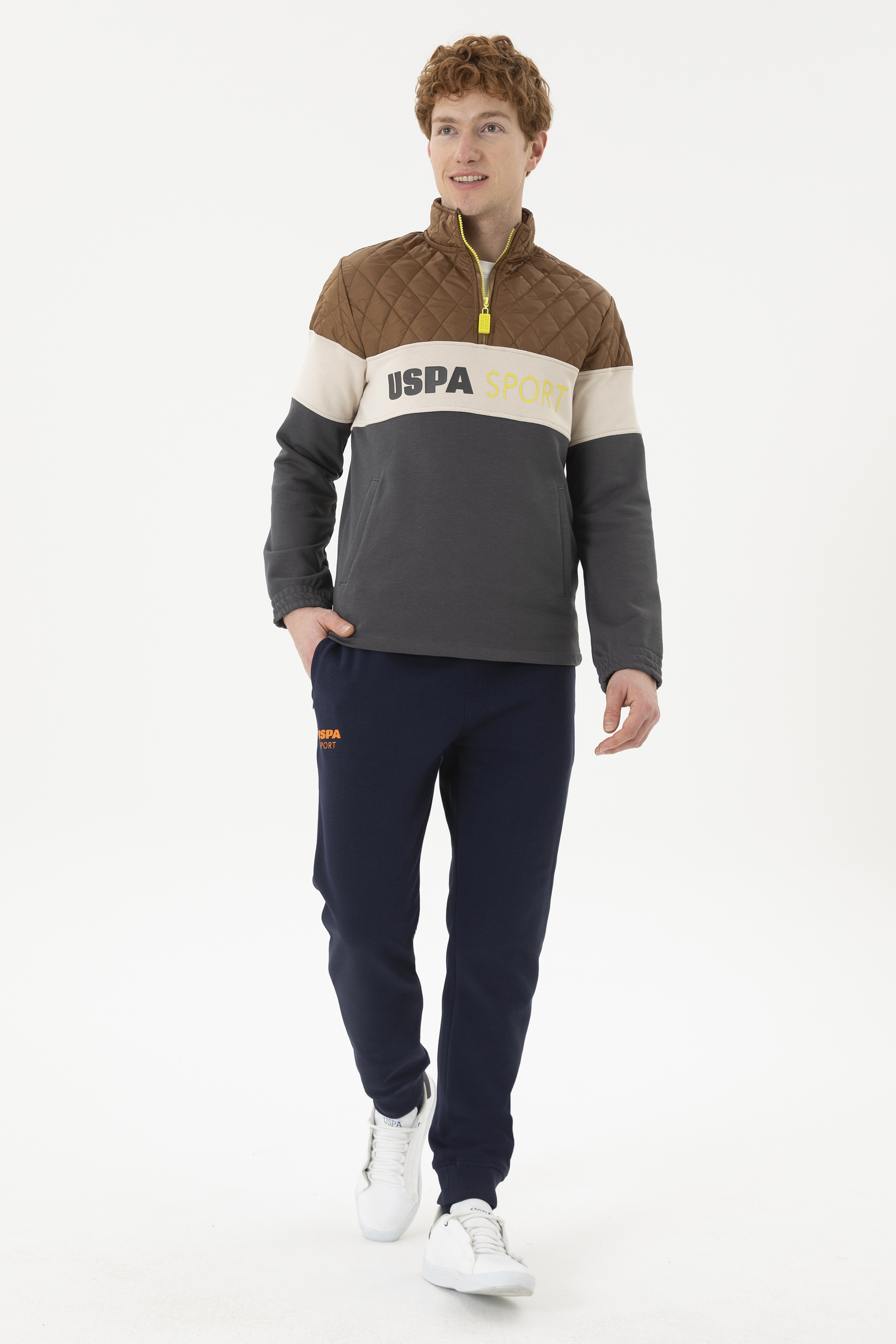 Erkek Antrasit Sweatshirt - Image 4