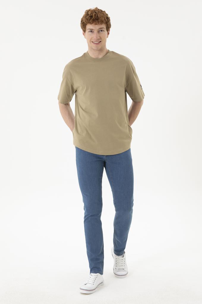 Erkek Mavi Jean Pantolon