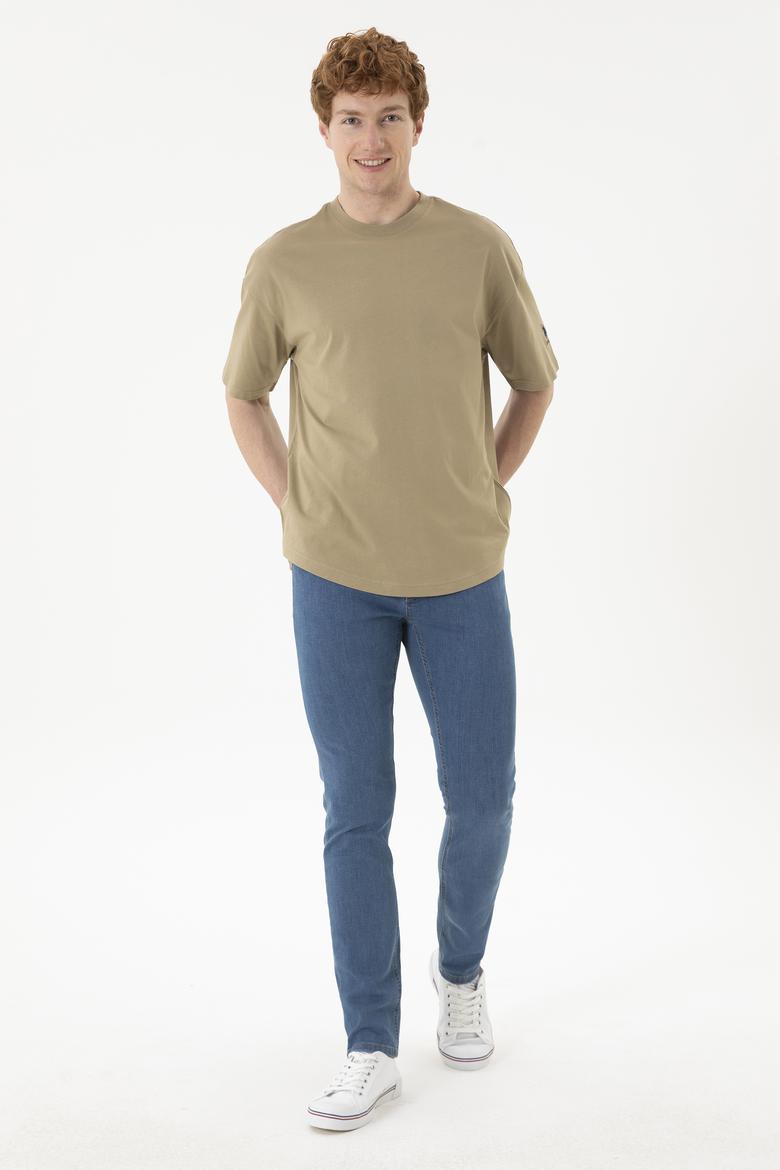 Erkek Mavi Jean Pantolon