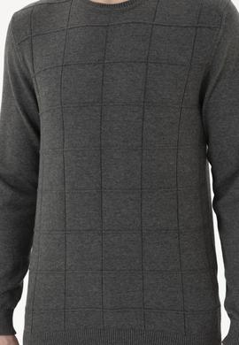 Erkek Gri Melanj Kazak - 50252303021