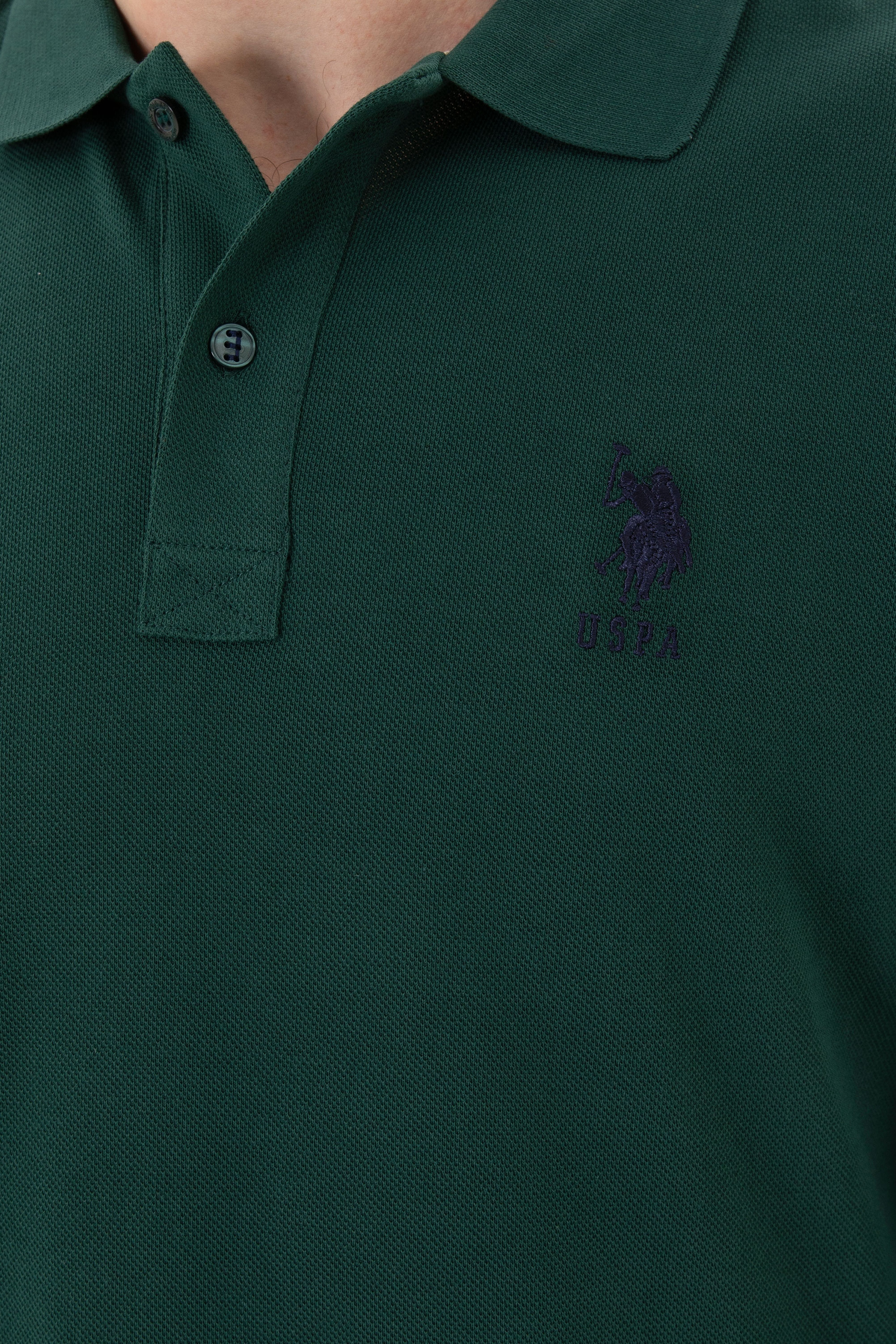 Erkek Yeşil Basic Sweatshirt - Image 7