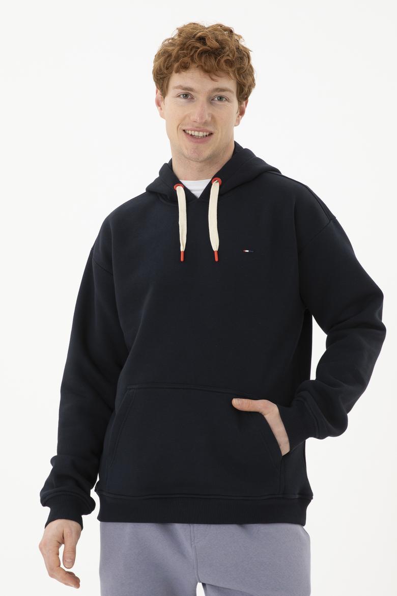 Erkek Lacivert Sweatshirt - 50255366005