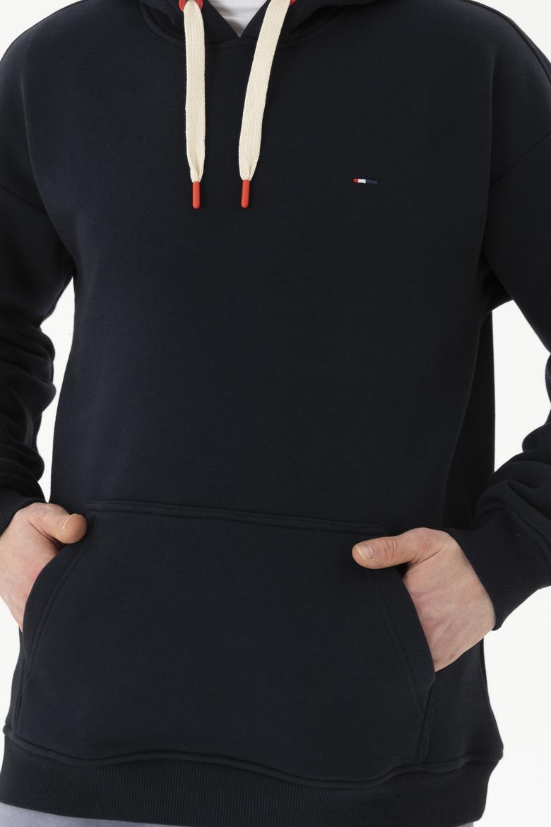 Erkek Lacivert Sweatshirt - 50255366005