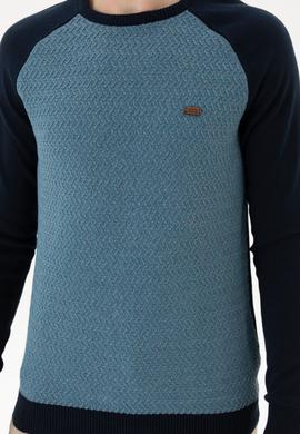 Erkek Kobalt Mavi Kazak - 50253950014