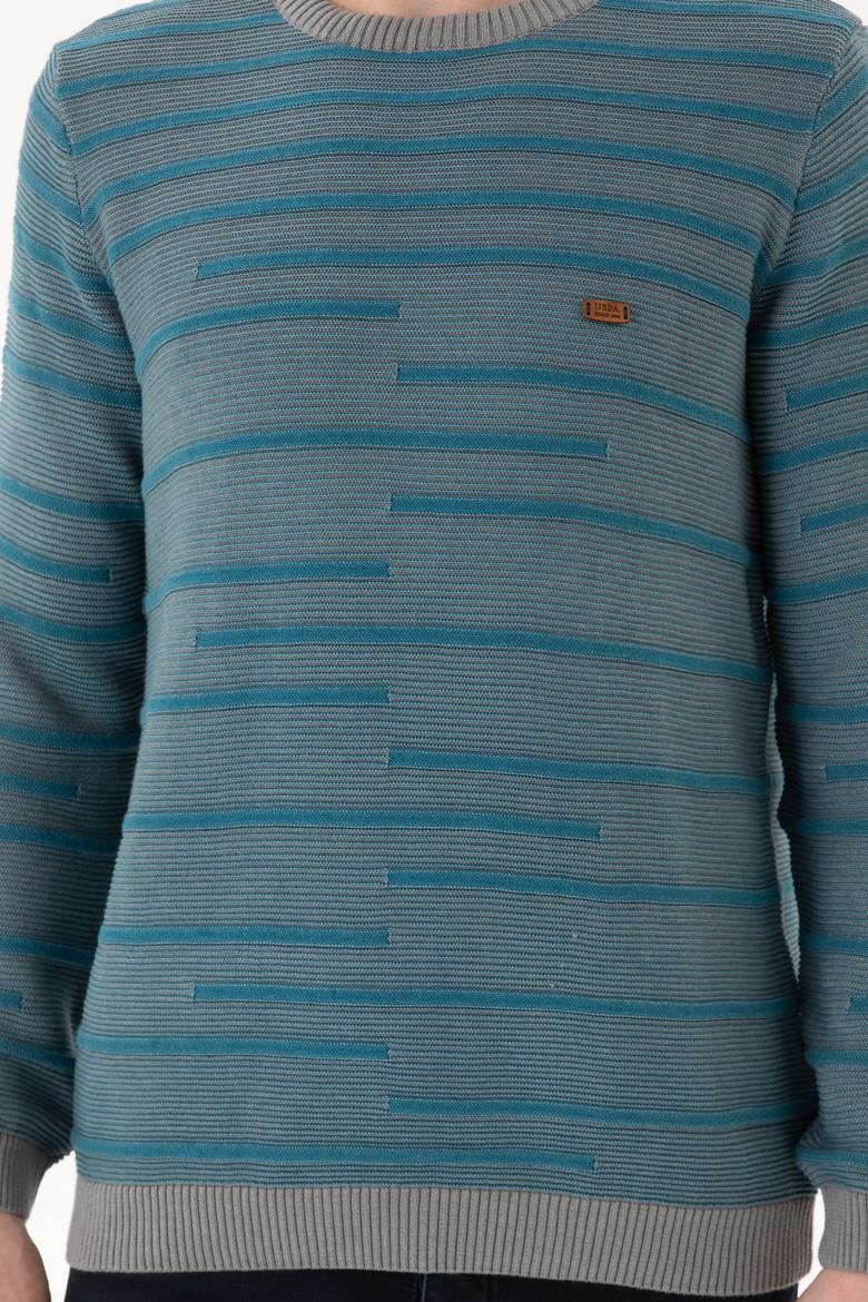 Erkek Gri Melanj Kazak - 50253954016