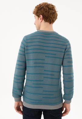 Erkek Gri Melanj Kazak - 50253954016