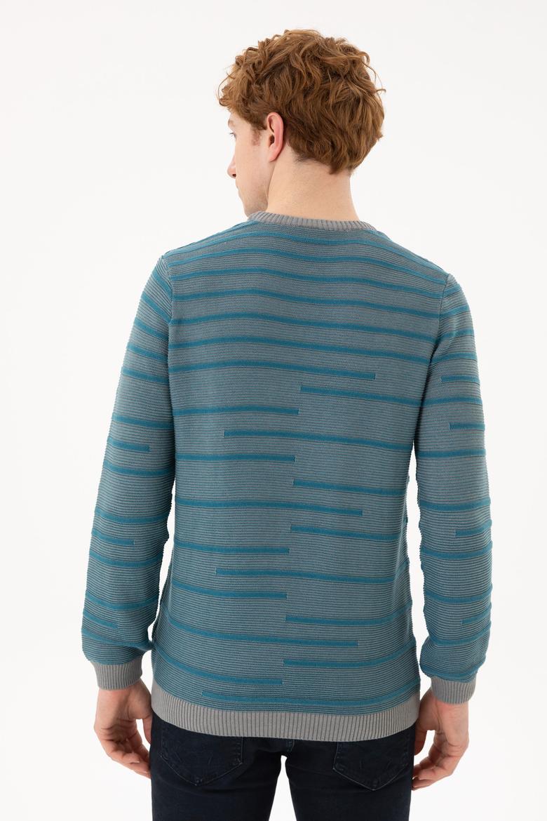 Erkek Gri Melanj Kazak - 50253954016