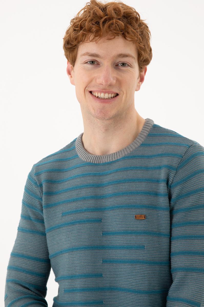 Erkek Gri Melanj Kazak