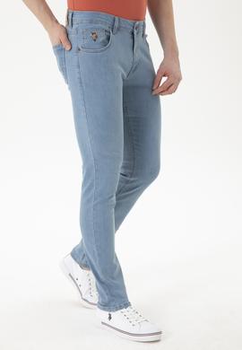 Erkek Açık Mavi Jean Pantolon - 50286445068