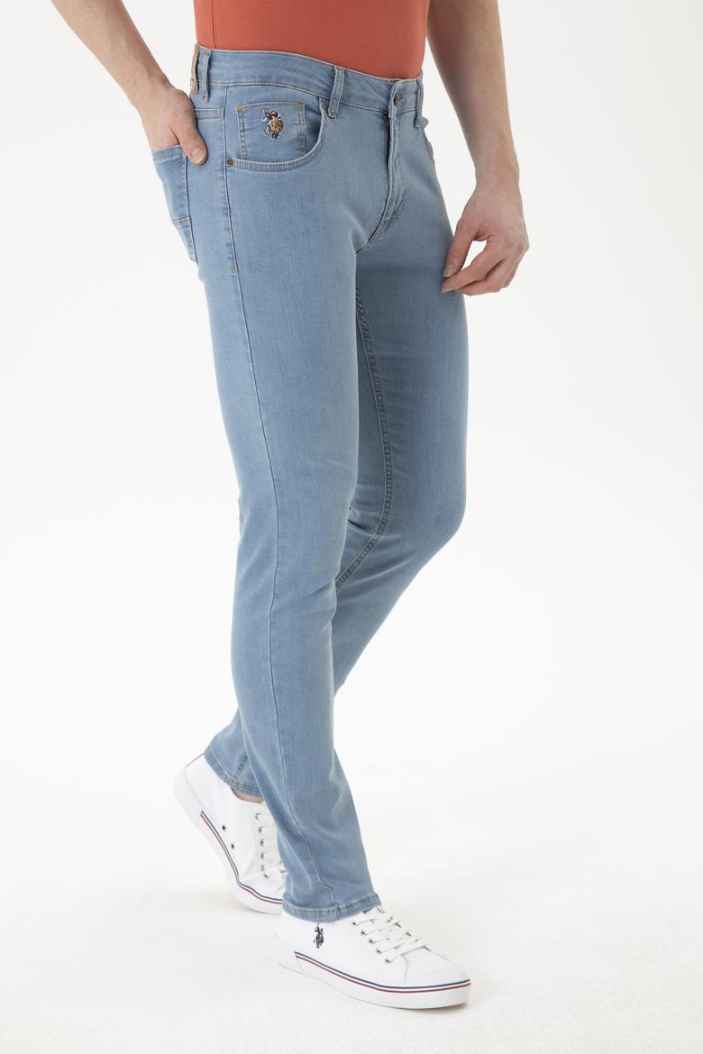 Erkek Açık Mavi Jean Pantolon - 50286445068