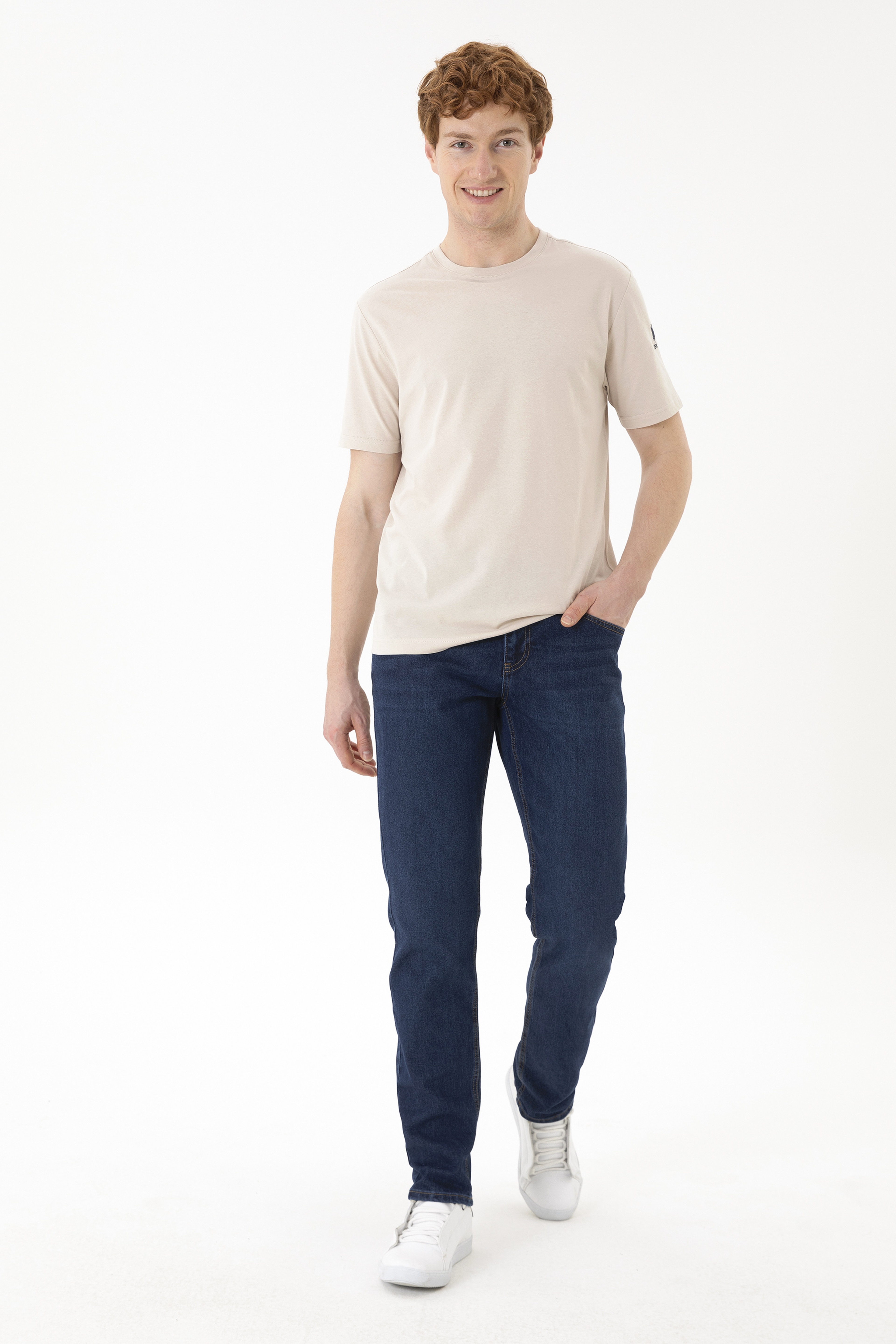 Erkek Mavi Jean Pantolon - Image 3