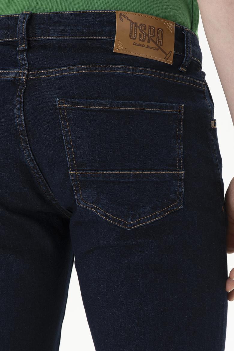 Erkek Koyu Mavi Jean Pantolon - 50286405008