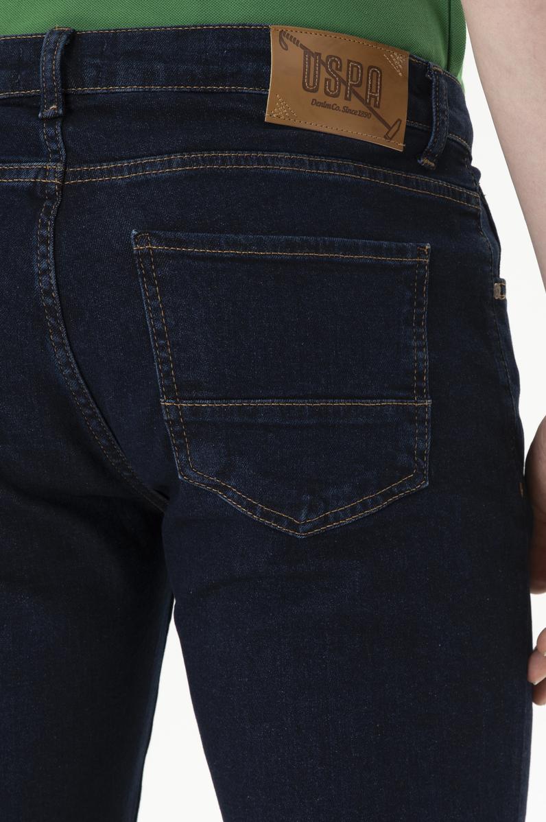 Erkek Koyu Mavi Jean Pantolon