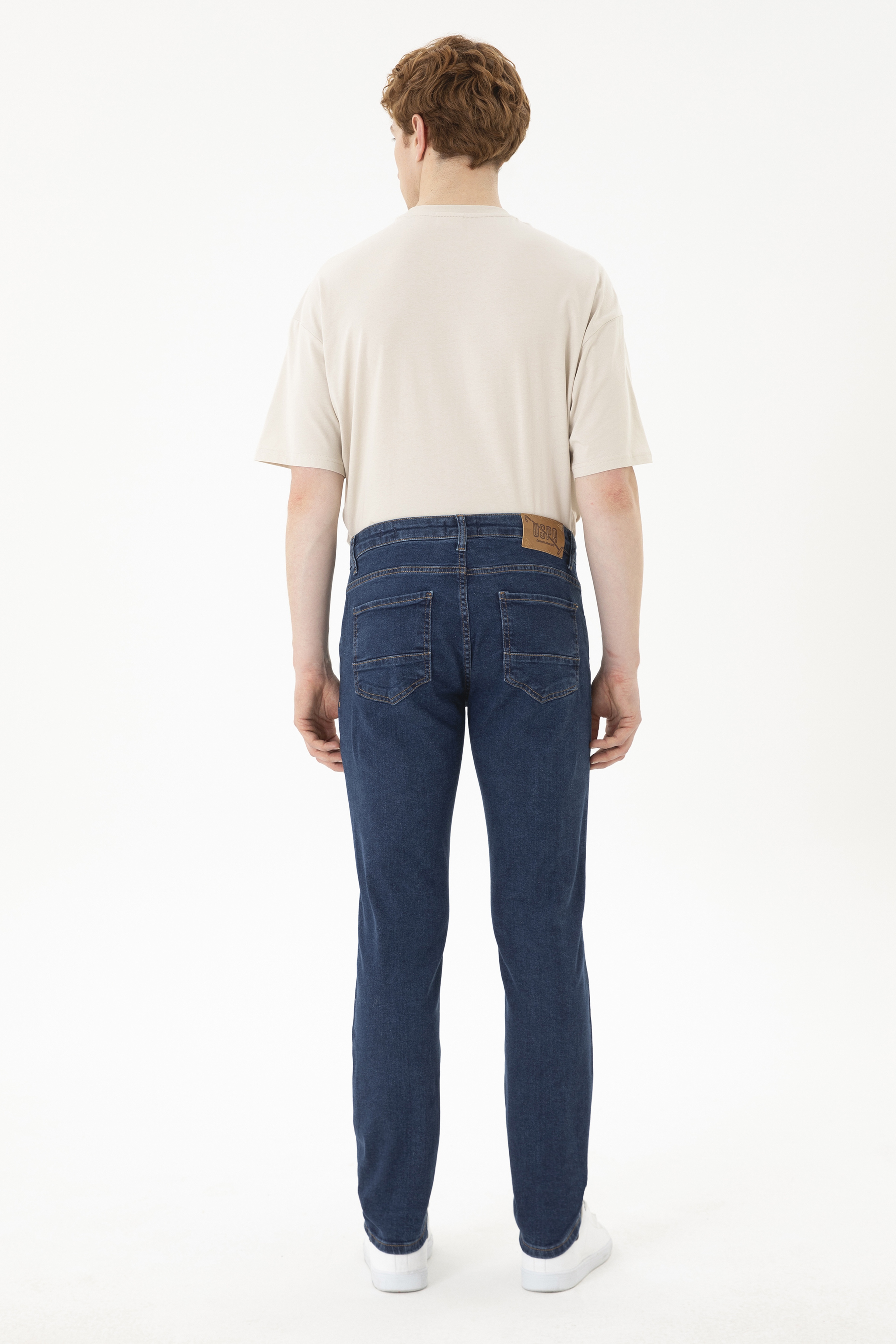 Erkek Mavi Jean Pantolon - Image 4