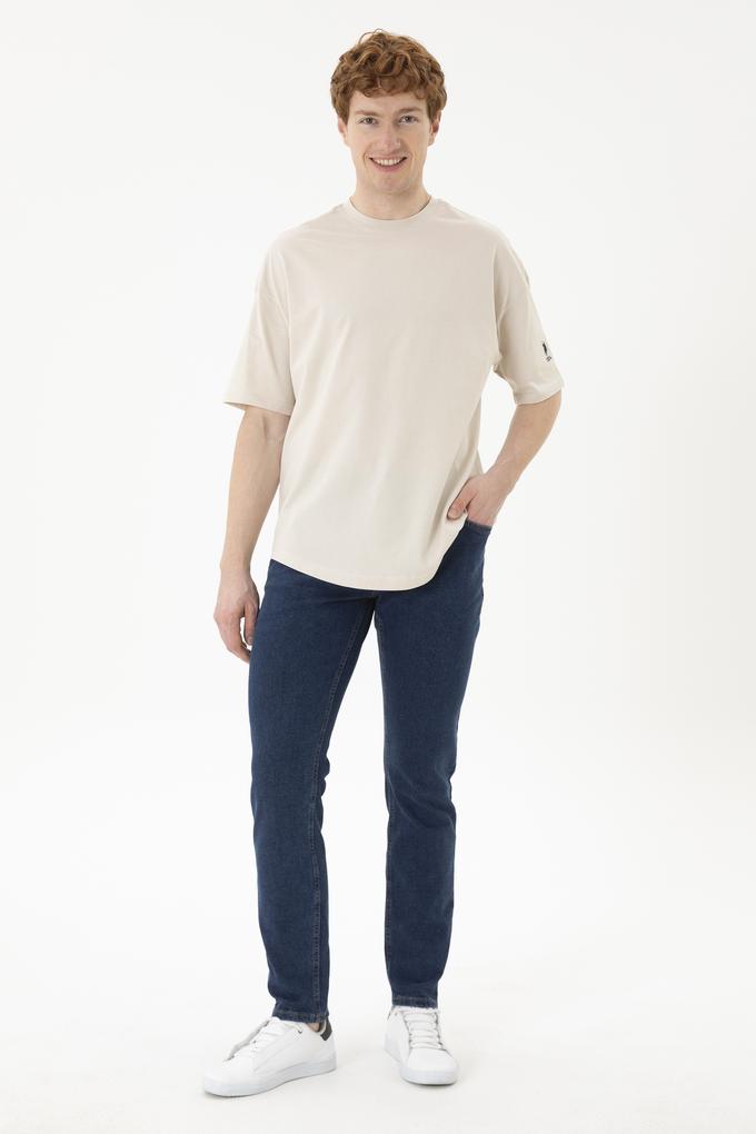 Erkek Mavi Jean Pantolon