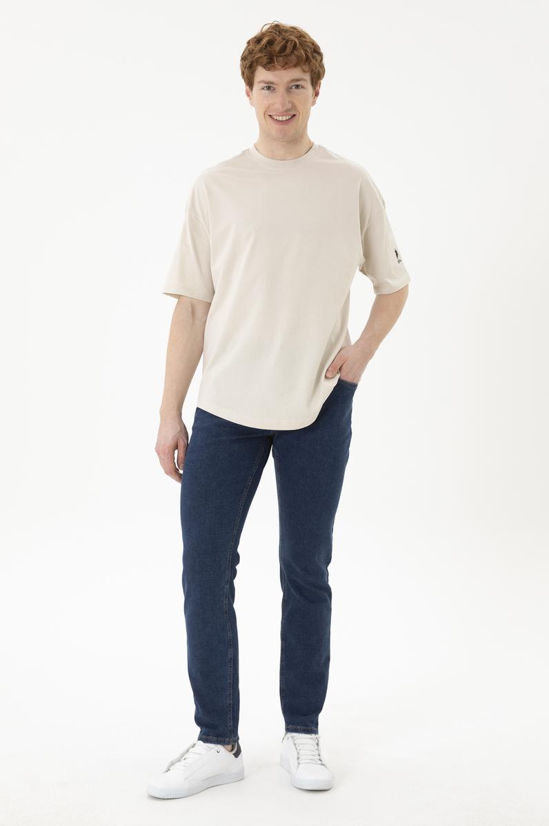 Erkek Mavi Jean Pantolon