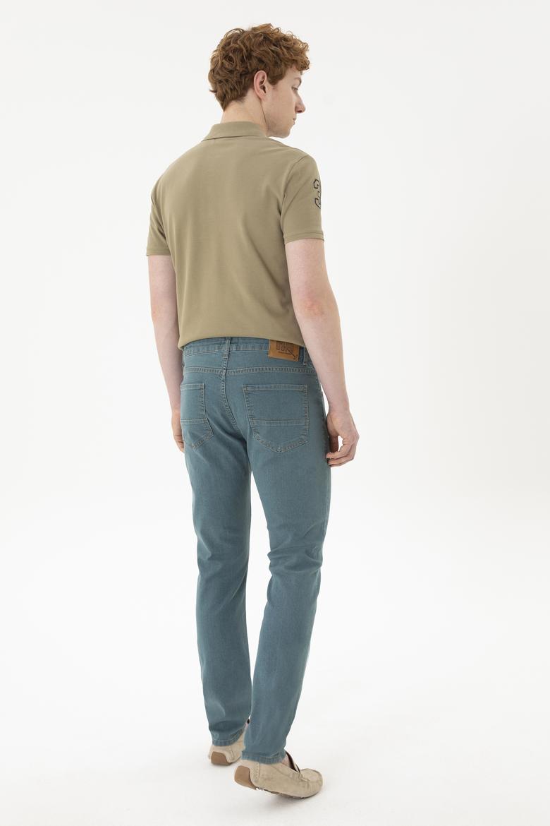 Erkek Yeşil Jean Pantolon - 50286443002