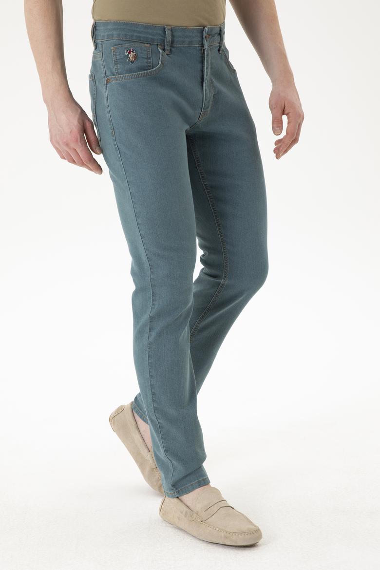Erkek Yeşil Jean Pantolon - 50286443002