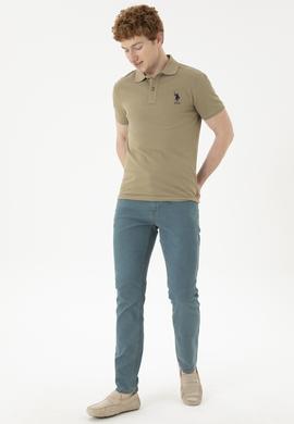 Erkek Yeşil Jean Pantolon - 50286443002