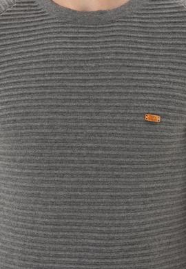 Erkek Gri Melanj Kazak - 50253795010