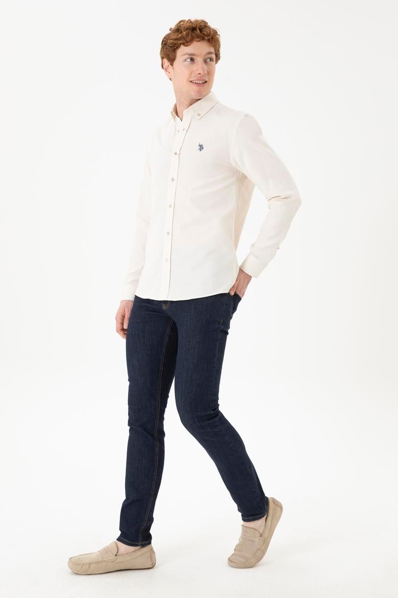 Erkek Koyu Mavi Jean Pantolon