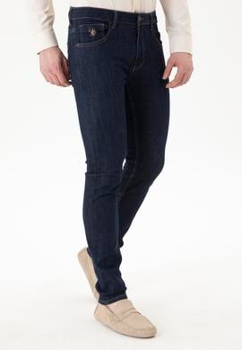 Erkek Koyu Mavi Jean Pantolon - 50286449044