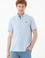 Erkek Açık Mavi Kısa Kollu Gömlek