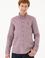 Erkek Vişne Uzun Kollu Basic Gömlek