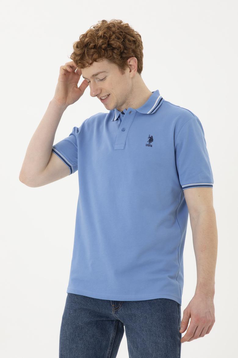 Erkek Saks Basic Tişört