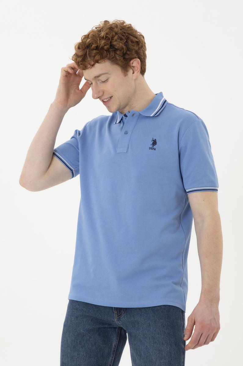 Erkek Saks Basic Tişört