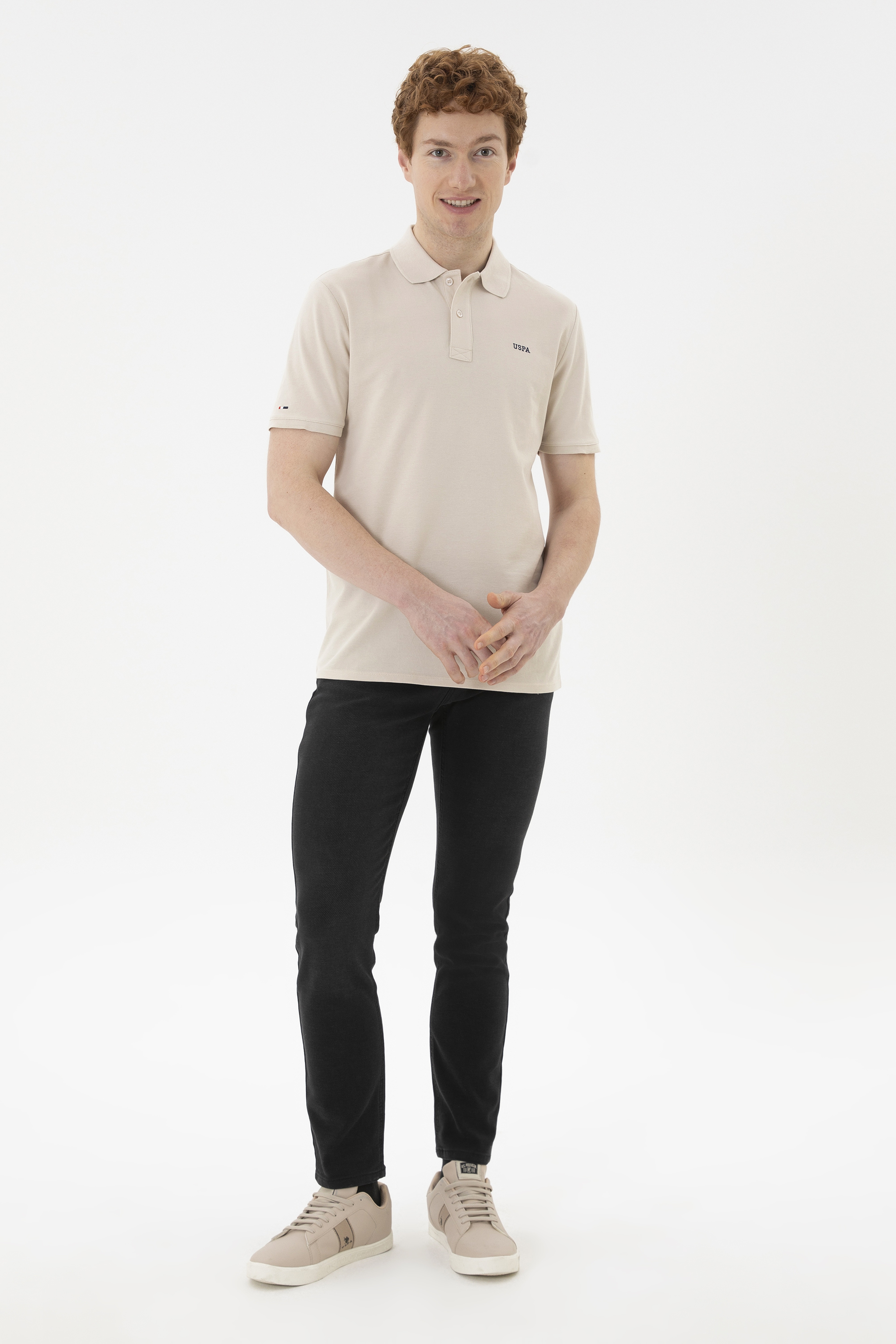 Erkek Taş Basic Tişört - Image 4