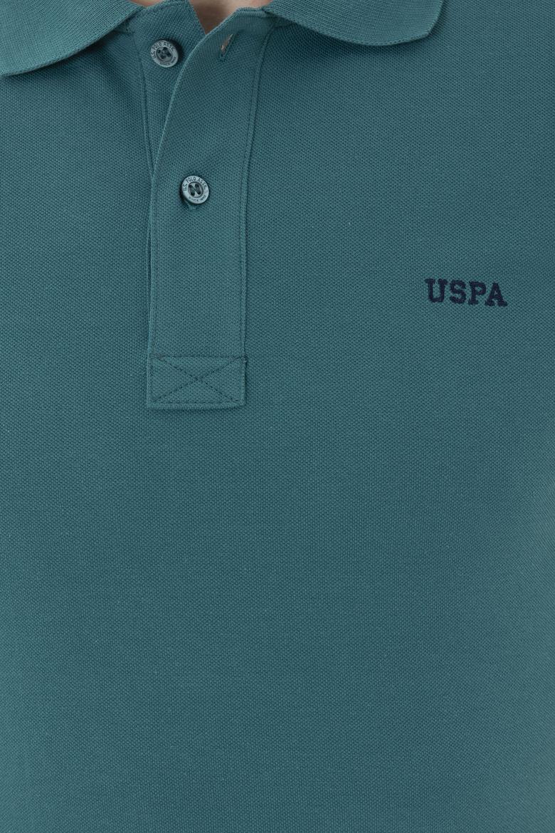 Erkek Koyu Yeşil Basic Tişört - 50284641249