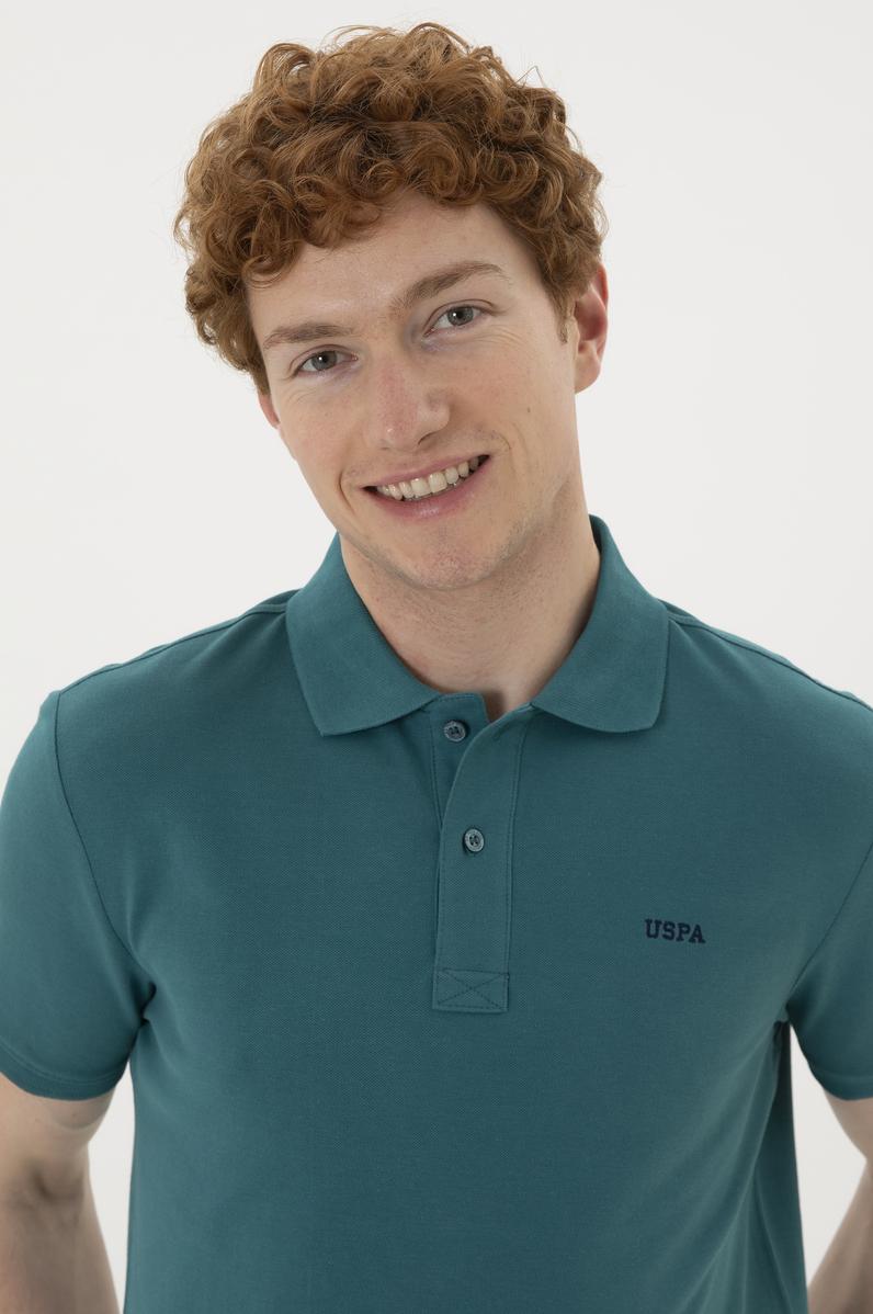 Erkek Koyu Yeşil Basic Tişört