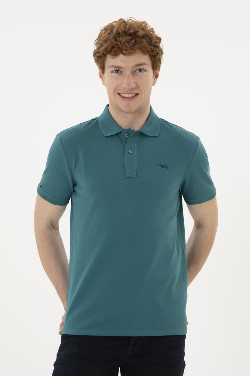 Erkek Koyu Yeşil Basic Tişört